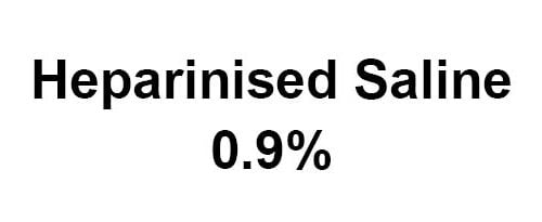 Heparinised Saline 0.9%