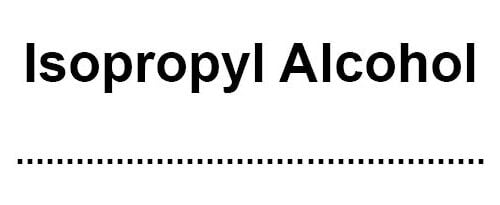 Isopropyl Alcohol