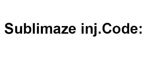 Sublimaze inj.Code: