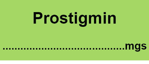 Prostigmin