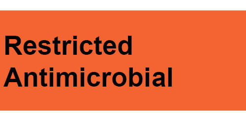 Restricted Antimicrobial