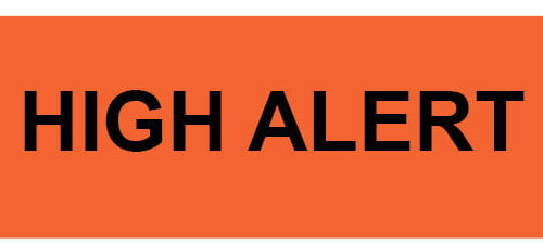 HIGH ALERT
