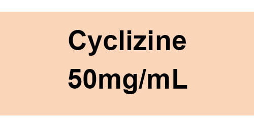 Cyclizine
