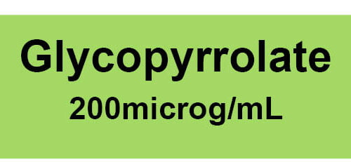 Glycopyrrolate