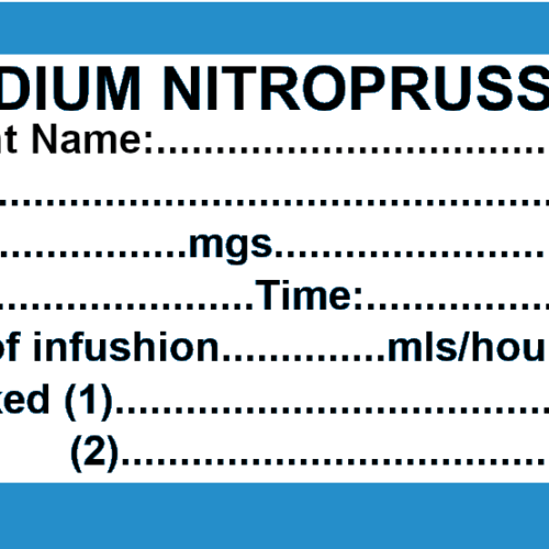 Sodium Nitroprusside