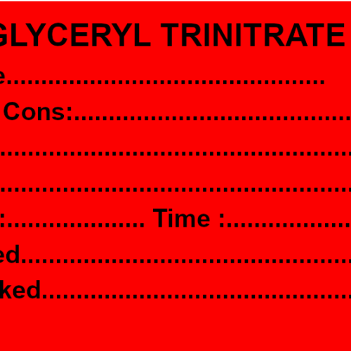 Glyceryl Trinitrate