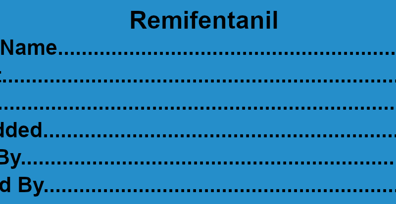 Remifentanil