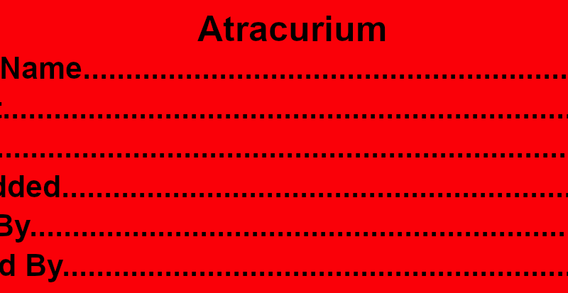 Atracurium