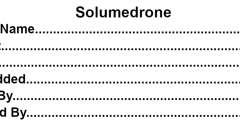 Solumedrone