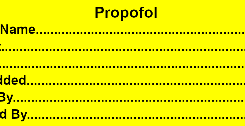 Propofol