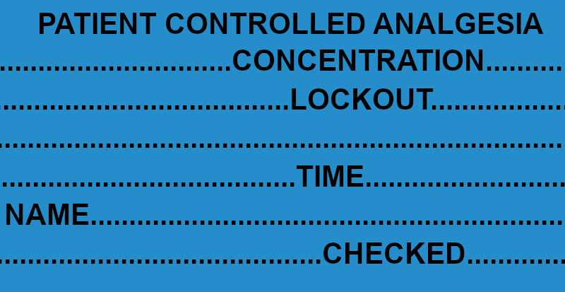 Patient Controlled