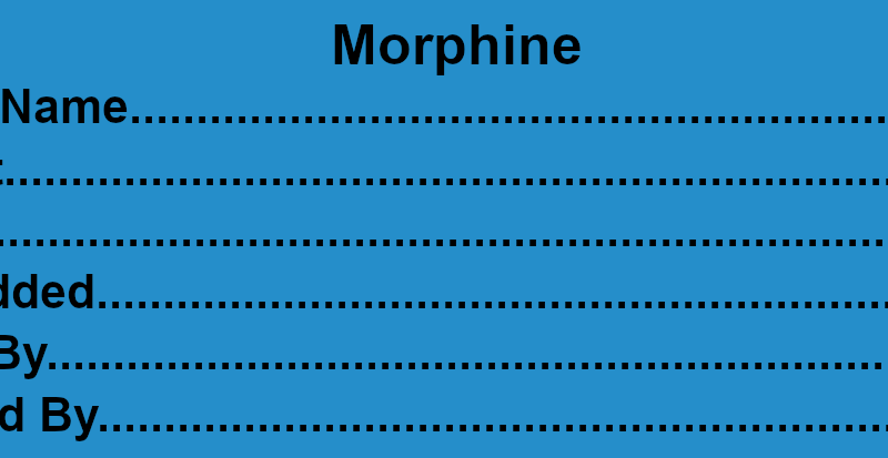 Morphine