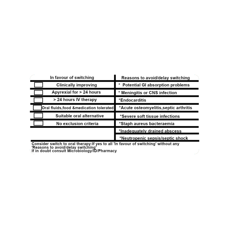 In Favour Of Switching