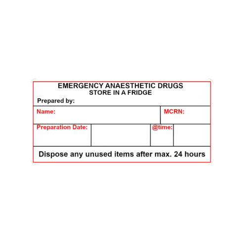 Emergency Anaesthetic